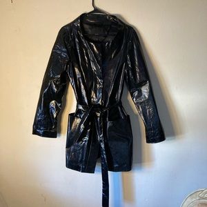 Vintage Y2K Garbage Bag jacket
